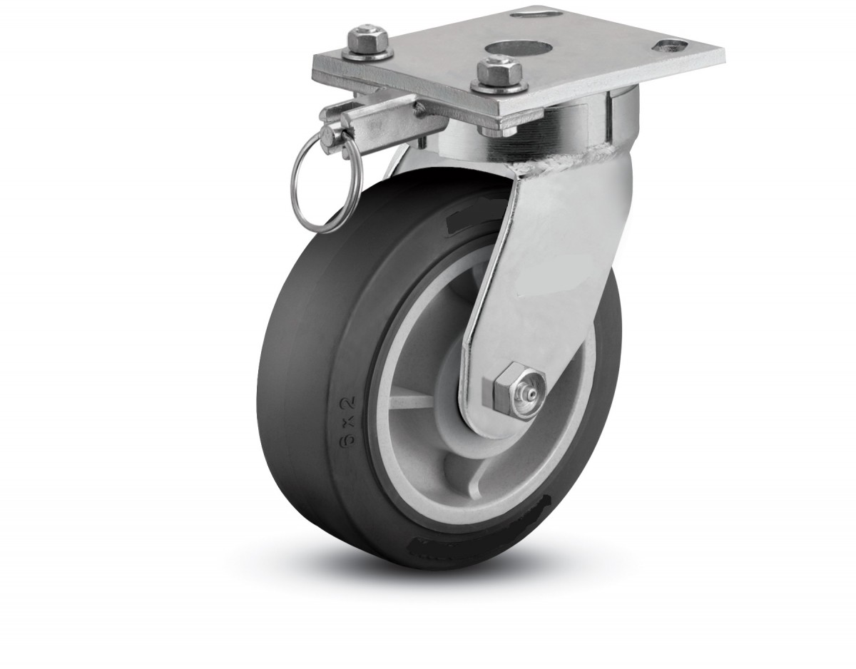 CASTERS WITH BRAKES BRAKING CASTERS; LOCKING CASTERS