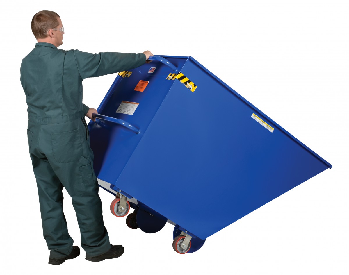 Trash Cans w/ Wheels: Trash Carts, Tilt Trucks, & Cube Trucks